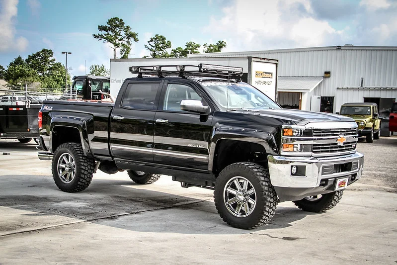 Black Chevrolet Silverado 2500HD