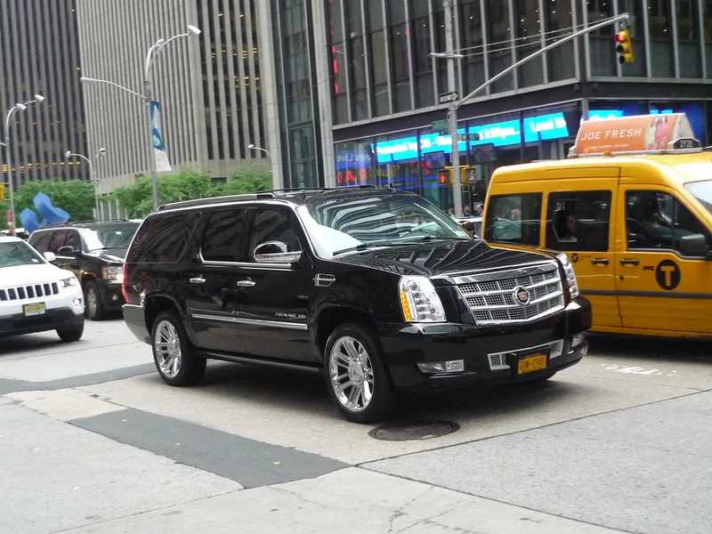 Black Cadillac Escalade