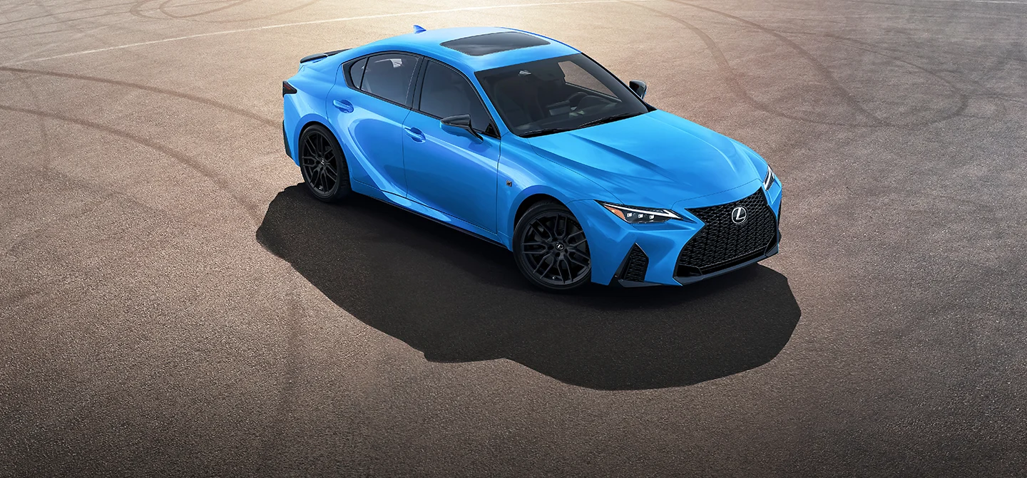 blue 2024 lexus is