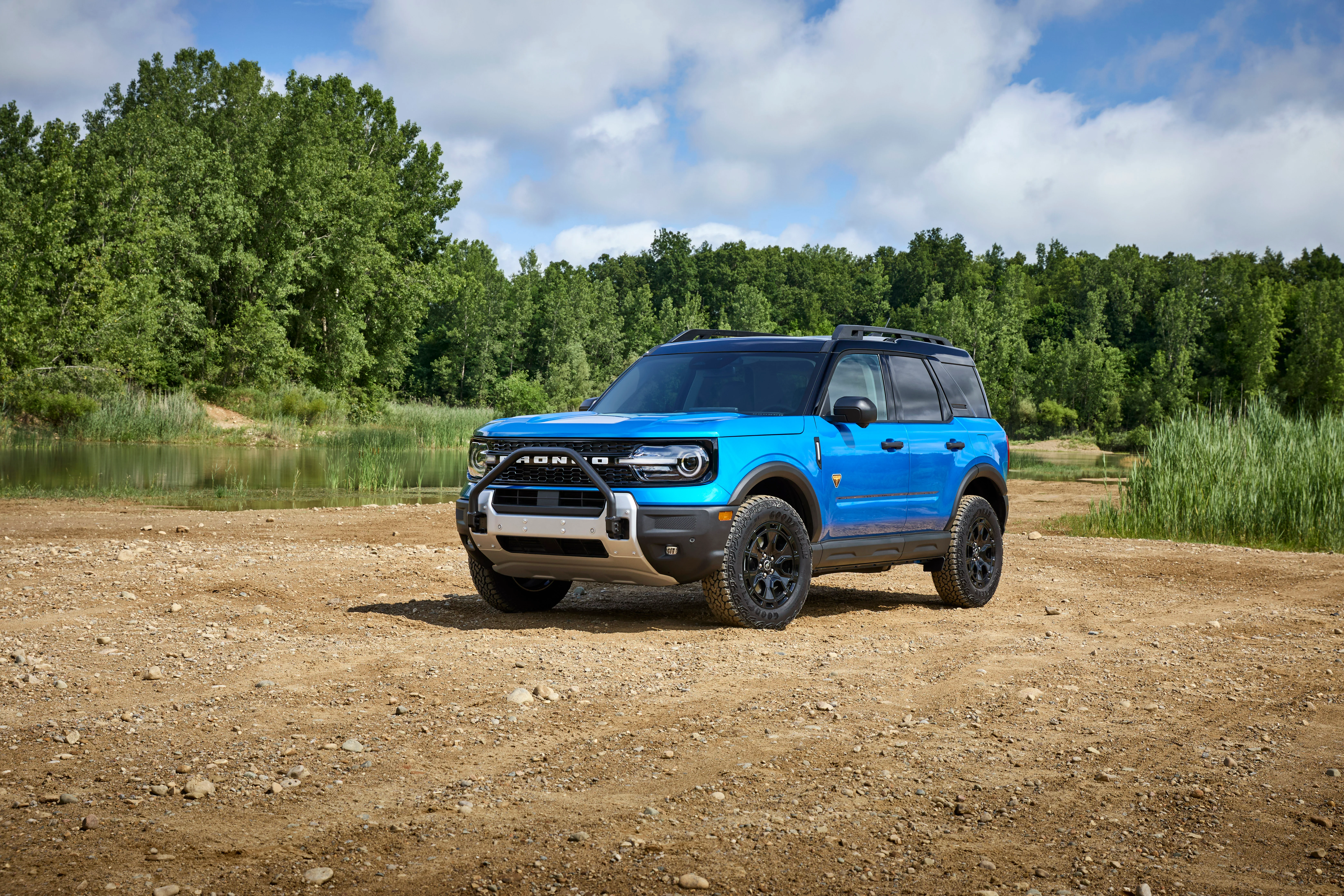 blue 2025 ford bronco sport