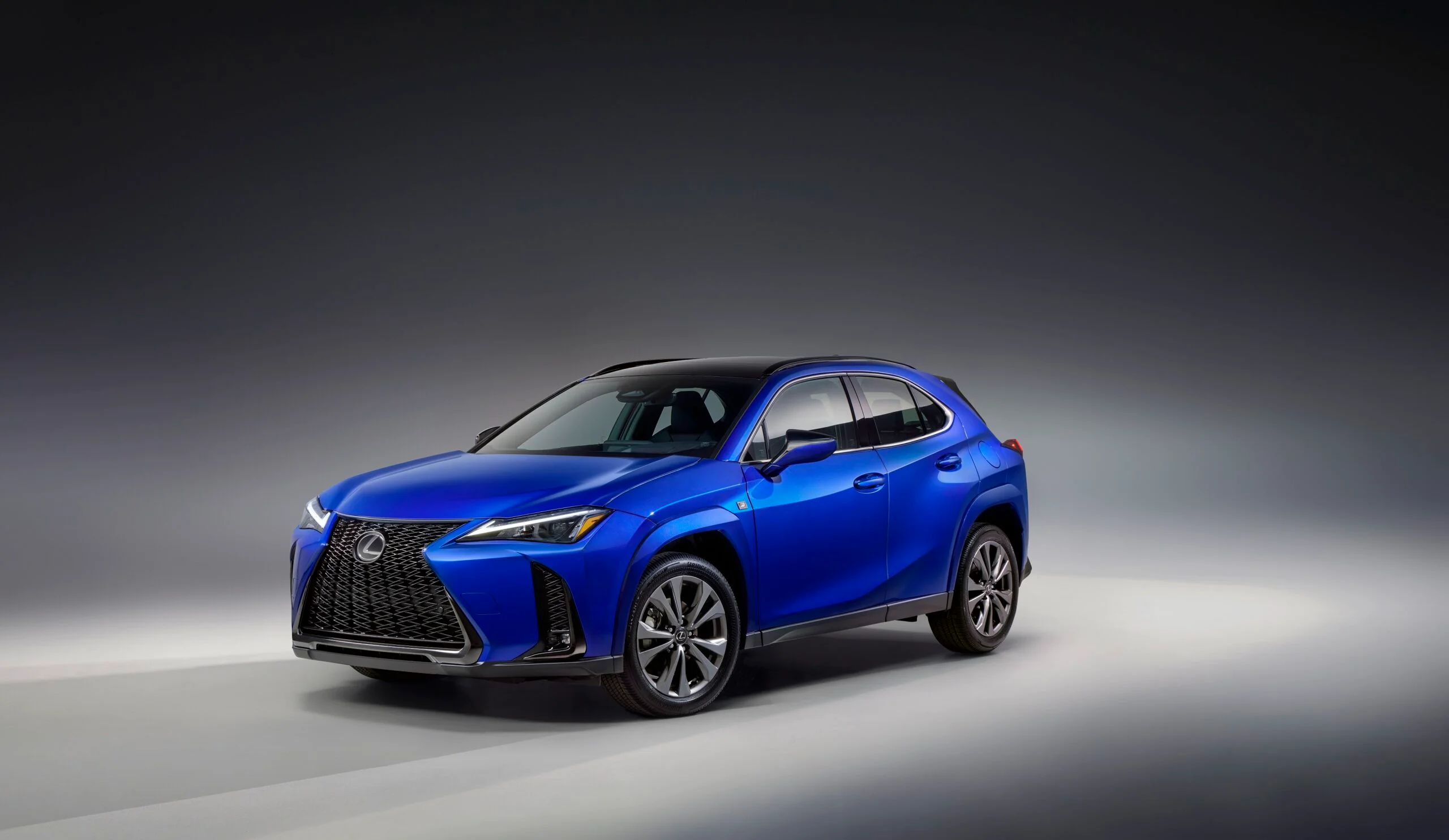 blue 2025 lexus uxh