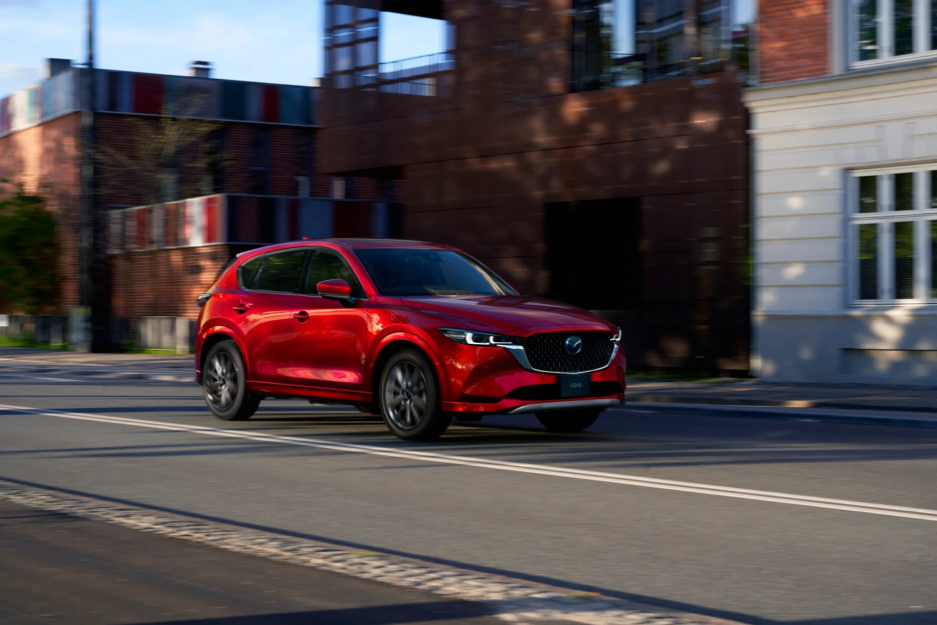 red 2025 mazda cx-5