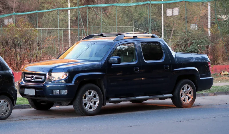 Black Honda Ridgeline