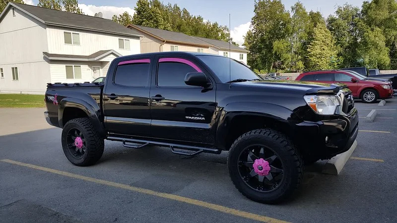 Black Toyota Tacoma