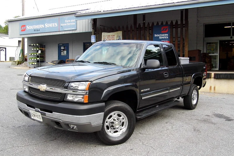 Black 2003 Chevrolet Silverado 2500HD