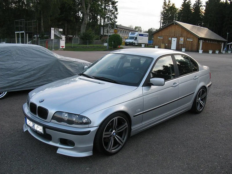 Silver BMW 3 Series