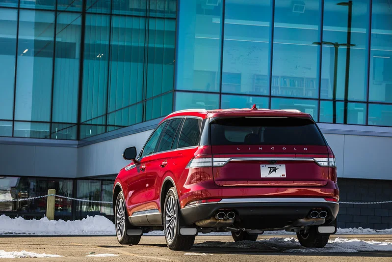 Red 2020 Lincoln Aviator