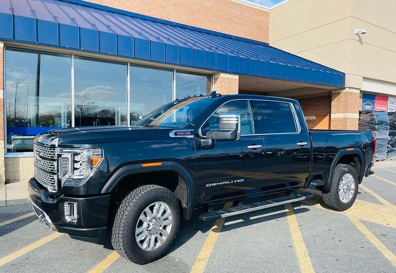 Black GMC Sierra 2500HD