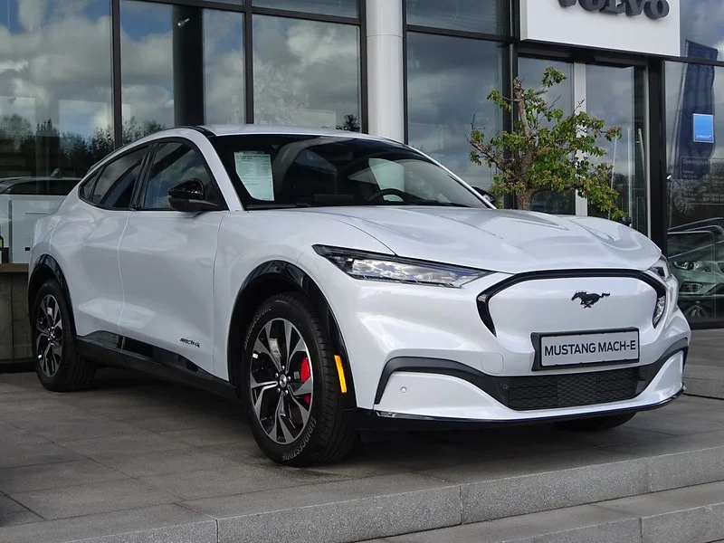 White 2021 Ford Mustang Mach-E