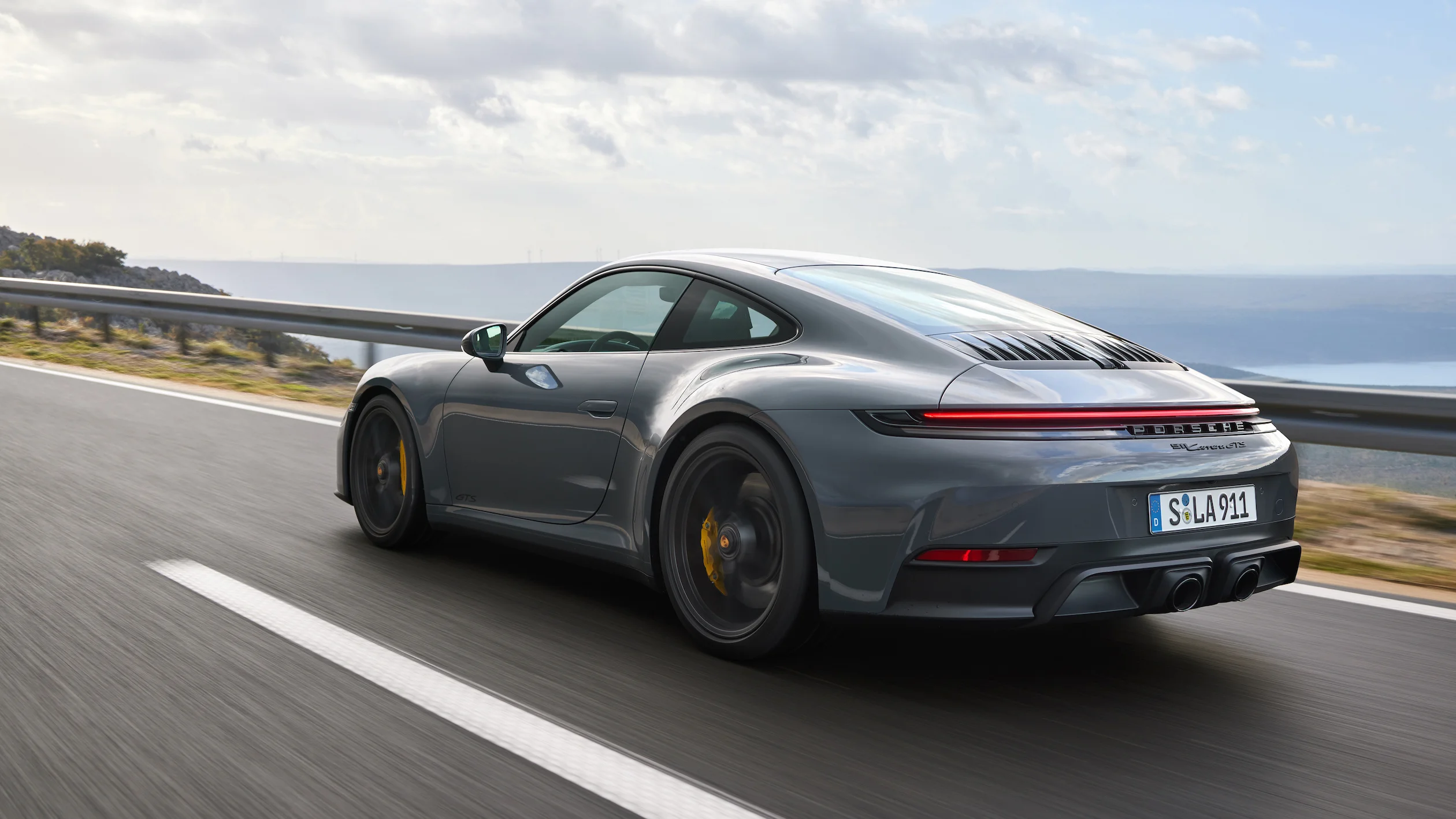 grey 2025 porsche 911