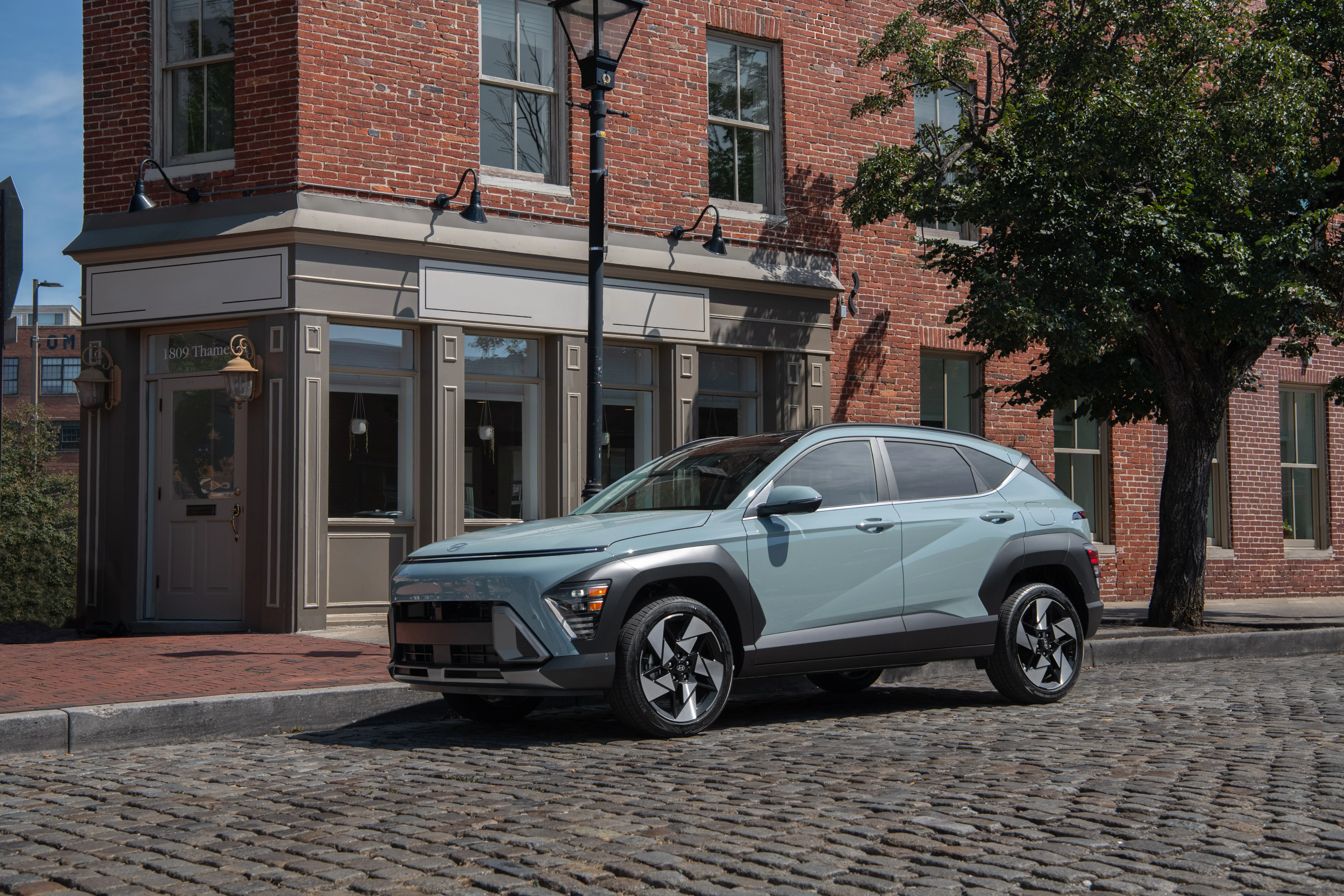 blue 2025 hyundai kona